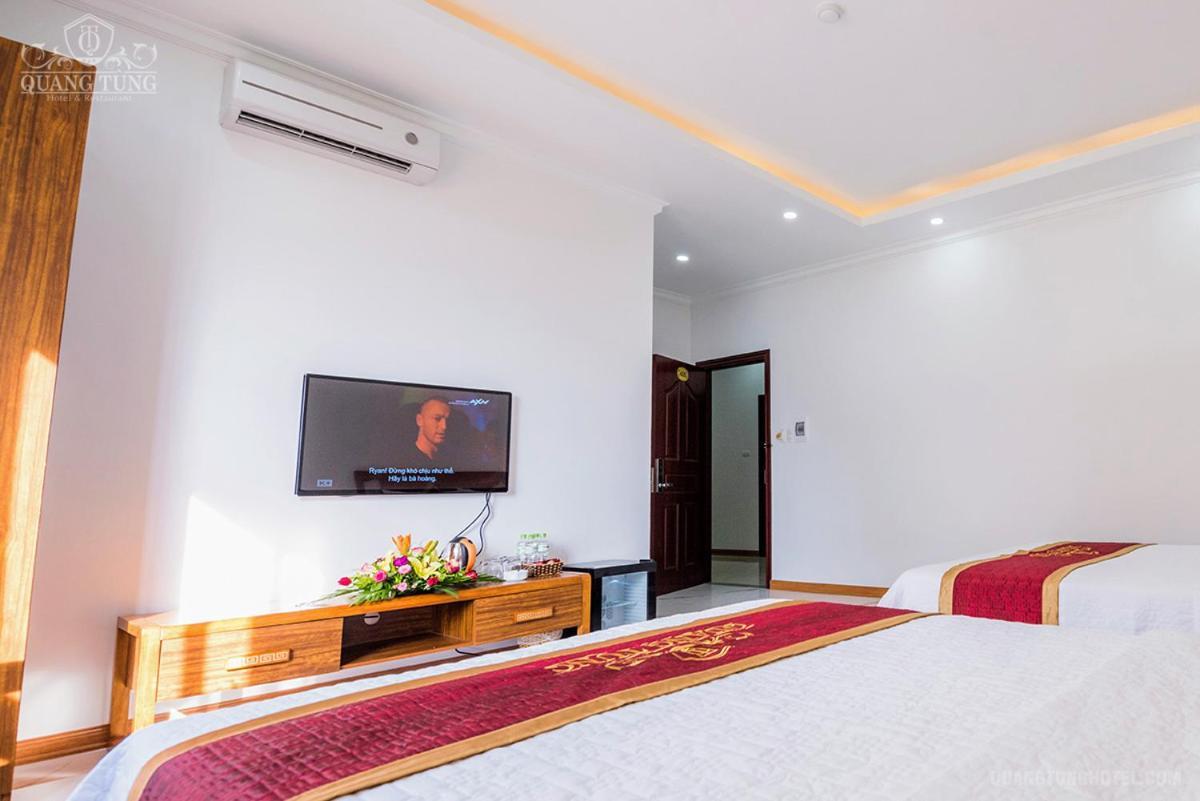 Quang Tung Hotel Dong Khe Sau Esterno foto