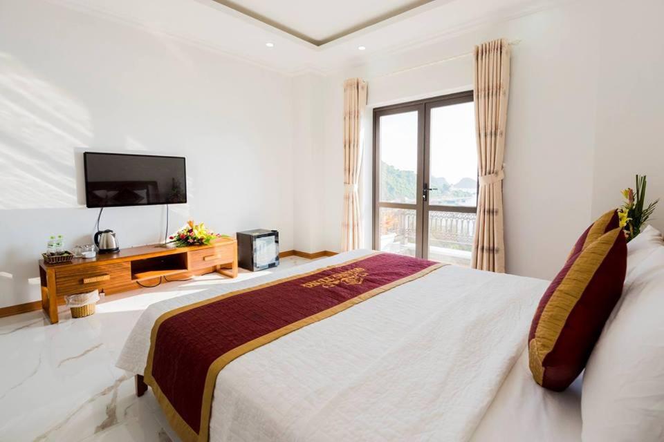 Quang Tung Hotel Dong Khe Sau Esterno foto